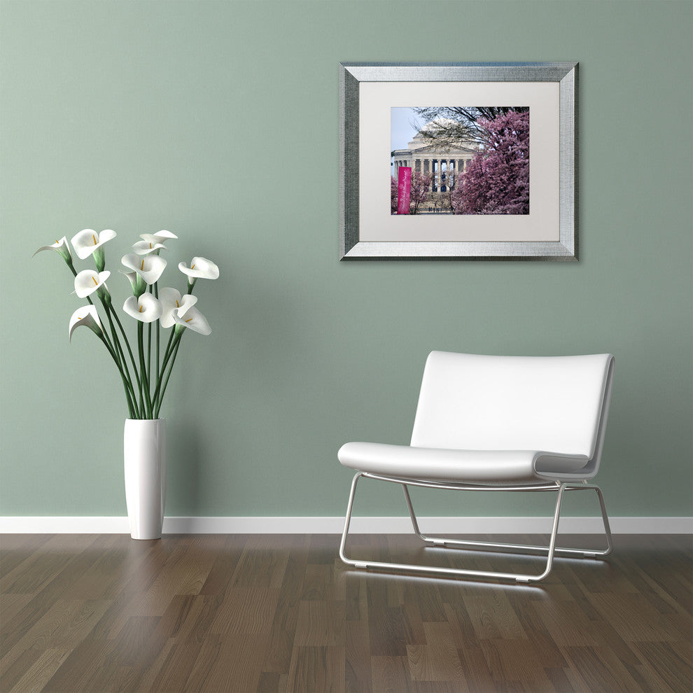 CATeyes 'Cherry Blossom Festival' Matted Framed Art, 16x20