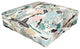 Evamatise Surreal Wilderness Colorful Jungle Outdoor Floor Cushion