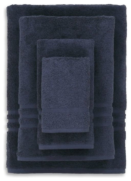 Denzi 4-Piece Towel Combination Set, Twilight Blue
