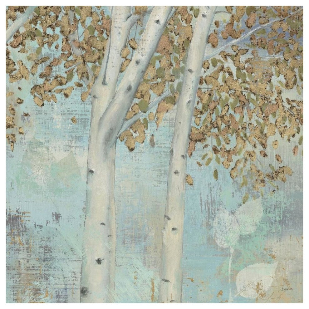 "Golden Forest II" Digital Paper Print by James Wiens, 38"x38"