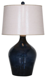 Uttermost Lamone Blue Glass Lamp