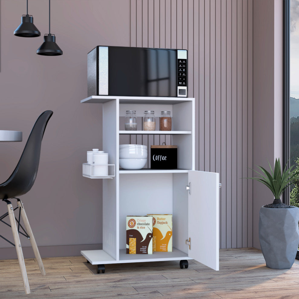 Kitchen Cart Kryot, Kitchen, White