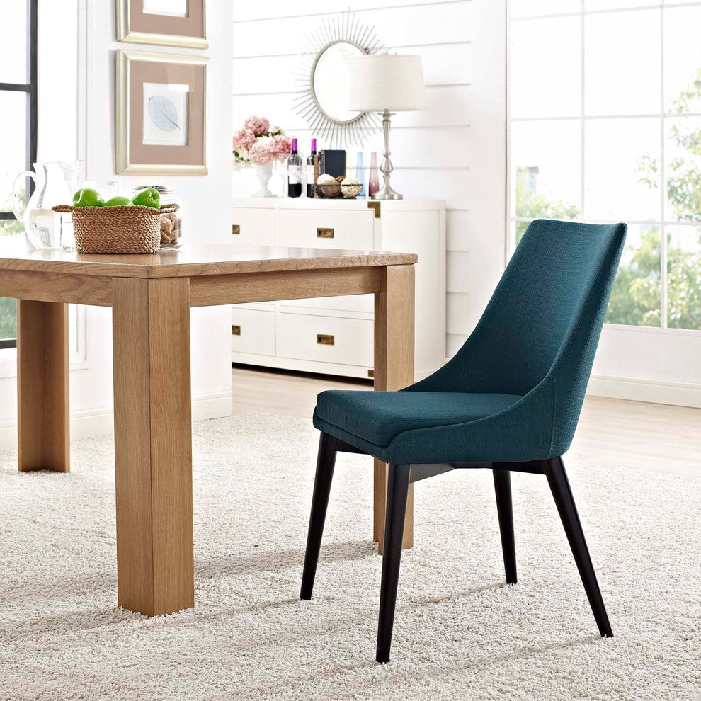 Azure Viscount Fabric Dining Chair