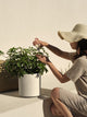 Veradek Demi Series Planter, Sand, 12", 2 Pack