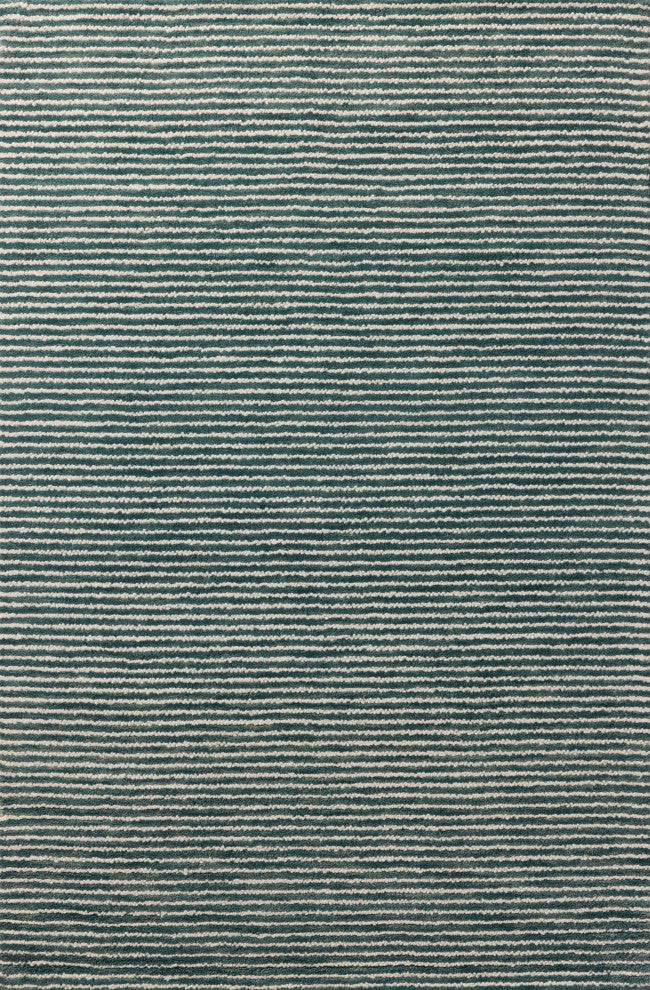 Loloi Sunday Ocean / Ivory 18" x 18" Sample Rug