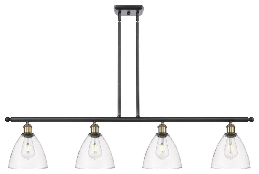 Innovations 516-4I-BAB-GBD-752 4 Light Island Light, Black Antique Brass