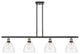 Innovations 516-4I-BAB-GBD-752 4 Light Island Light, Black Antique Brass