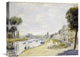 "The Banks of the Seine" Artwork, 22" x 17"