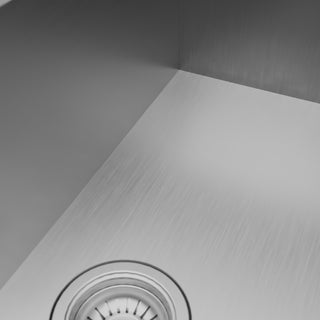 Karran Fusion Top Mount 33-in x 22-in Stainless Steel Single Bowl Kitchen Sink
