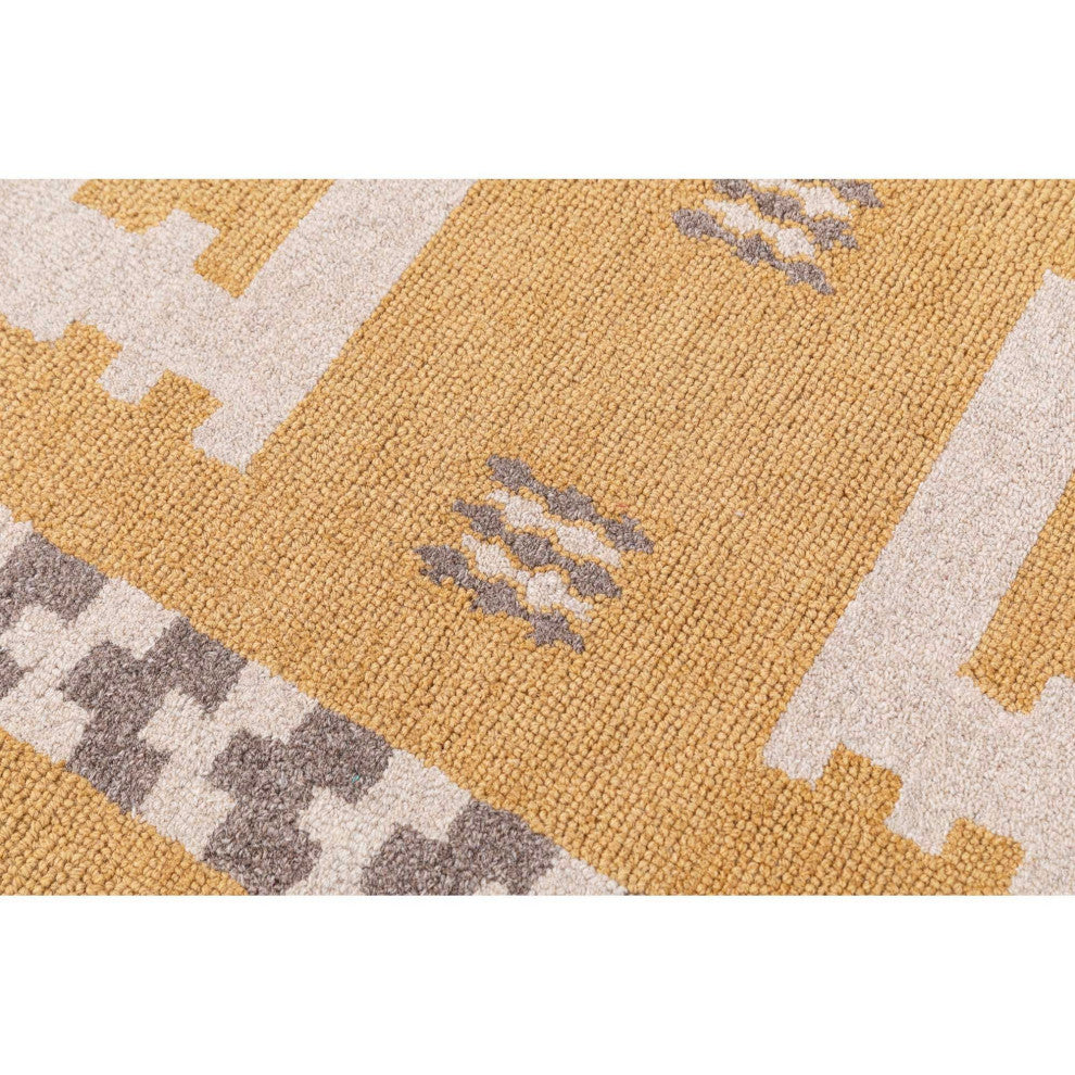 Freya Freya Area Rug, Gold, 5'x8'
