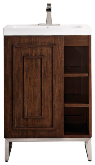 Alicante 24" MC Acacia Vanity, Nickel