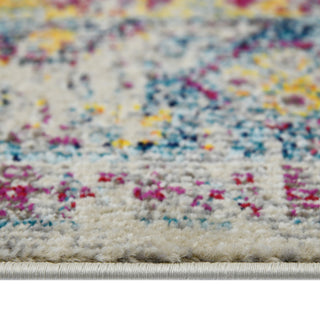 Montana Carrey Runner, Gray, 2'7" x 8', Bordered