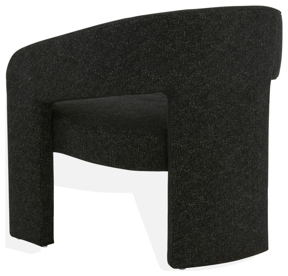 Safavieh Couture Roseanna Modern Accent Chair, Black