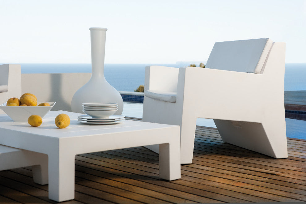 Vondom Jut - Lounge Chair - Basic - White