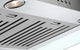Tornado II Glass and Stainless Steel Wall-Mounted Range Hood, 36"