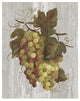 "Autumn Grapes IV on Wood" Digital Paper Print by Silvia Vassileva, 22"x26"