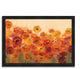 "Summer Poppies" By Silvia Vassileva, Framed Painting Print, 39"x27"
