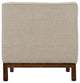 Modern Beige Panache Living Room Set Upholstered Fabric, 3-Piece Set
