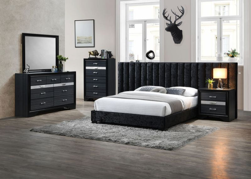 ACME Naima Nightstand, Black