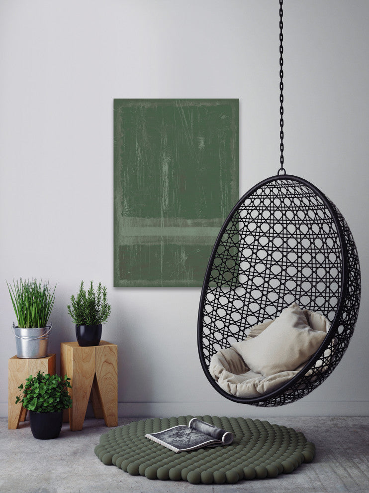 "Concealed Shadows" Painting Print on Wrapped Canvas, 30x45