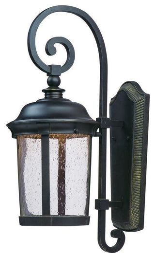 Dover LED Outdoor Wall Lantern, Bronze