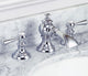 Water Creation Modern Classic Widespread Lavatory Faucet With Pop-Up Drain