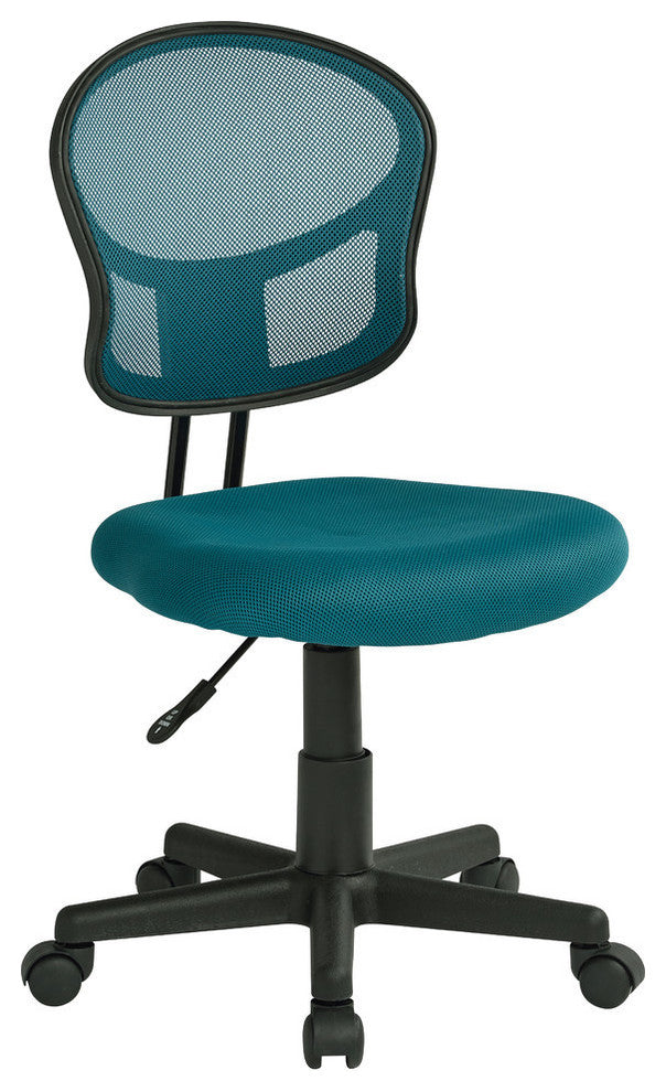 Mesh Task chair, Blue Fabric