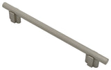Knurled Bar Pull, Matte Nickel, 160mm