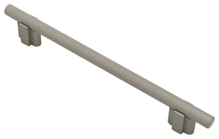 Knurled Bar Pull, Matte Nickel, 160mm