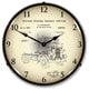 21031214 Peterbuilt Cab Over Semi Truck 1950  Patent Clock