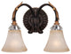 Minka Metropolitan, N2692-258B, Bella Cristallo, 2-Light Bath