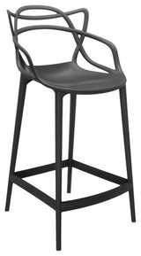Grand Master Counter Stool Black