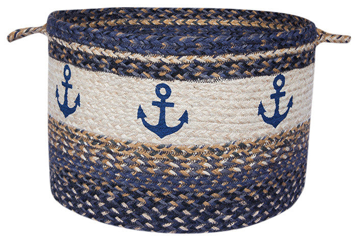 Ubpanchor Printed Utility Basket 17"x11"