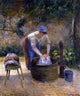 Camille Pissarro The Laundry Woman Wall Decal