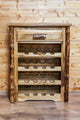 Glacier Country Collection Wine Cabinet