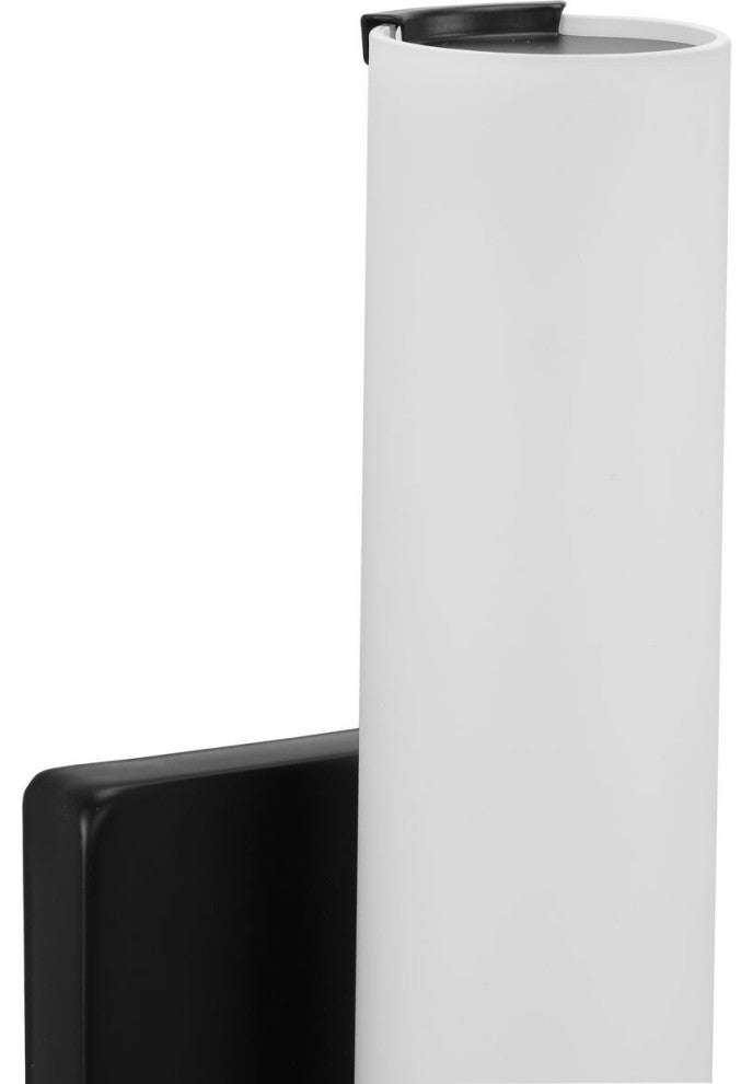 Blanco LED Collection Black 1-Light LED Wall Sconce