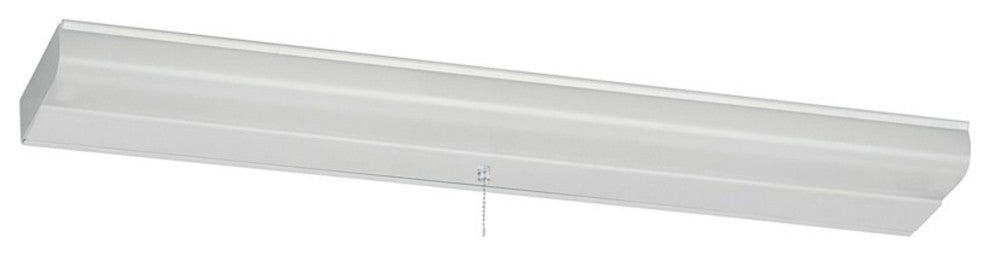 T5L LED Closet Light, White, Pull Chain