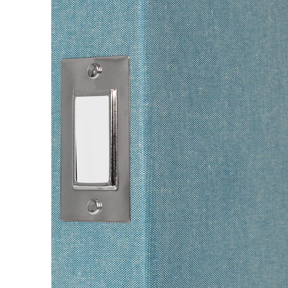 Cydney Set of 4 Fabric Photo Albums, Teal 40 Photos