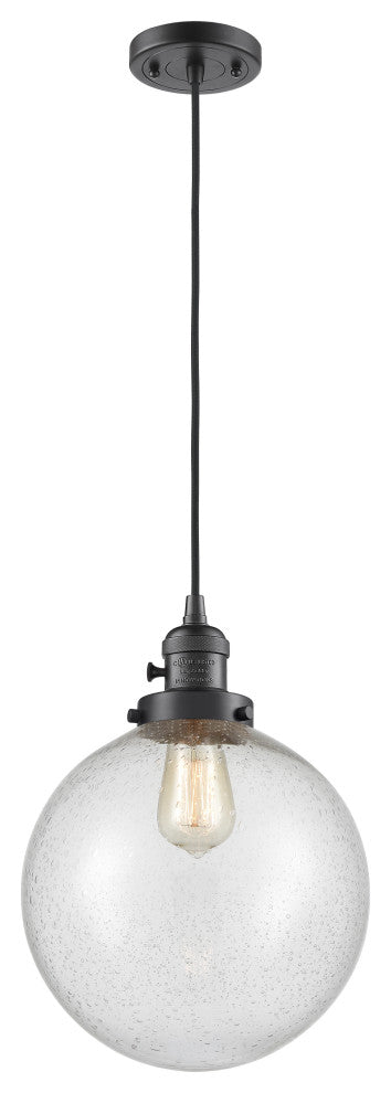 Innovations 201CSW-OB-G204-10 1 Light Pendant, Switch, Oil Rubbed Bronze