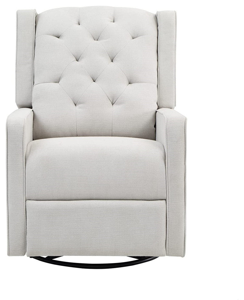 Ava Swivel Glider Recliner, Gray