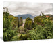 Meteora Mountain in Greece, Landscape Canvas Art Print, 40"x30"