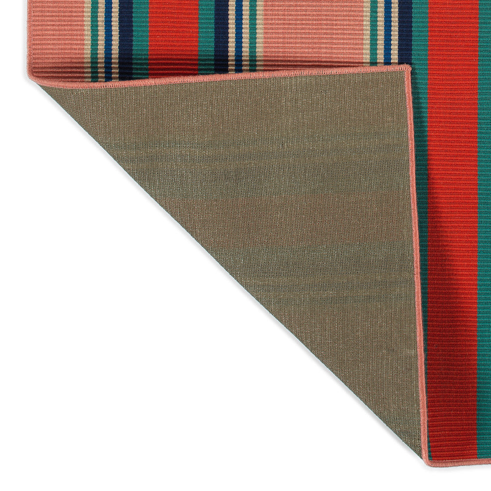 Voavah Salmon 4' x 6' Rectangle Area Rug