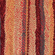Red Cosmo Multicolor Luxury Throw Pillow, 20"x36" King