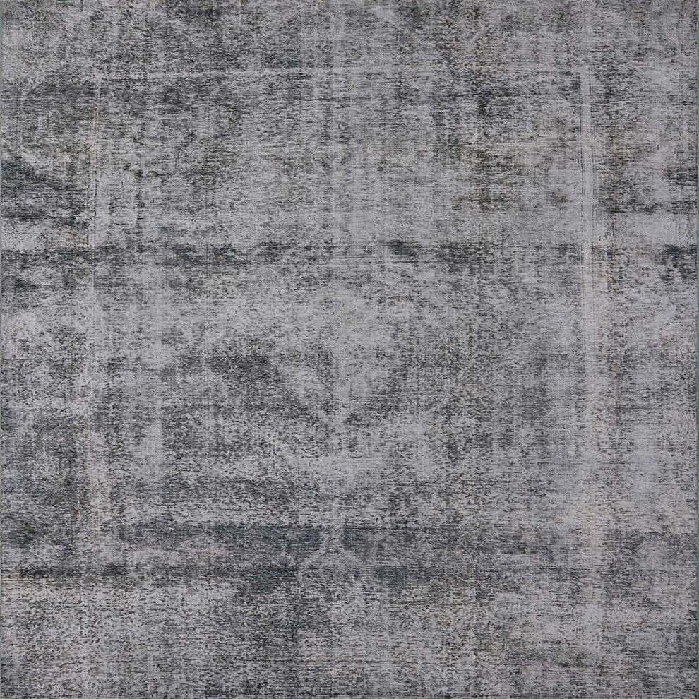 Ahgly Company Indoor Square Mid-Century Modern Area Rugs, 3' Square
