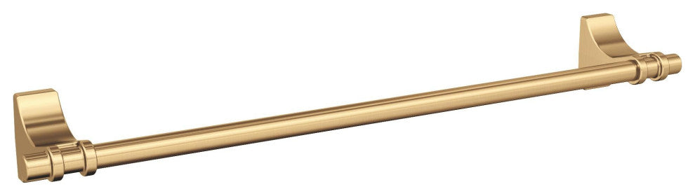 Amerock Davenport Transitional Towel Bar, Champagne Bronze, 18" Center-to-Center