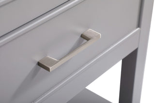 Home Living 42" Single Bathroom Vanity, Gray