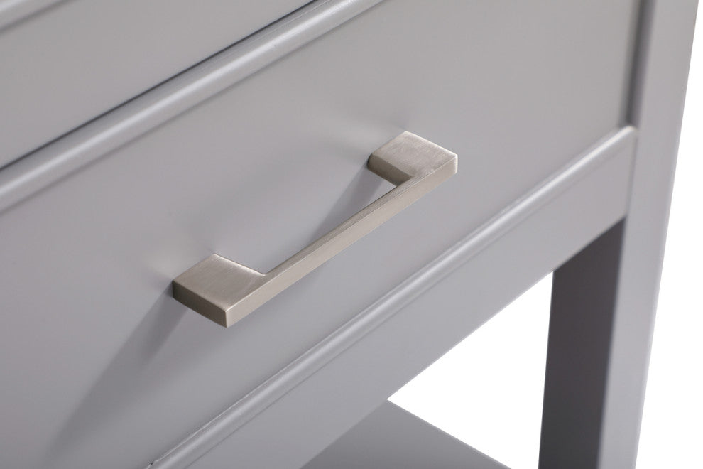 Home Living 42" Single Bathroom Vanity, Gray