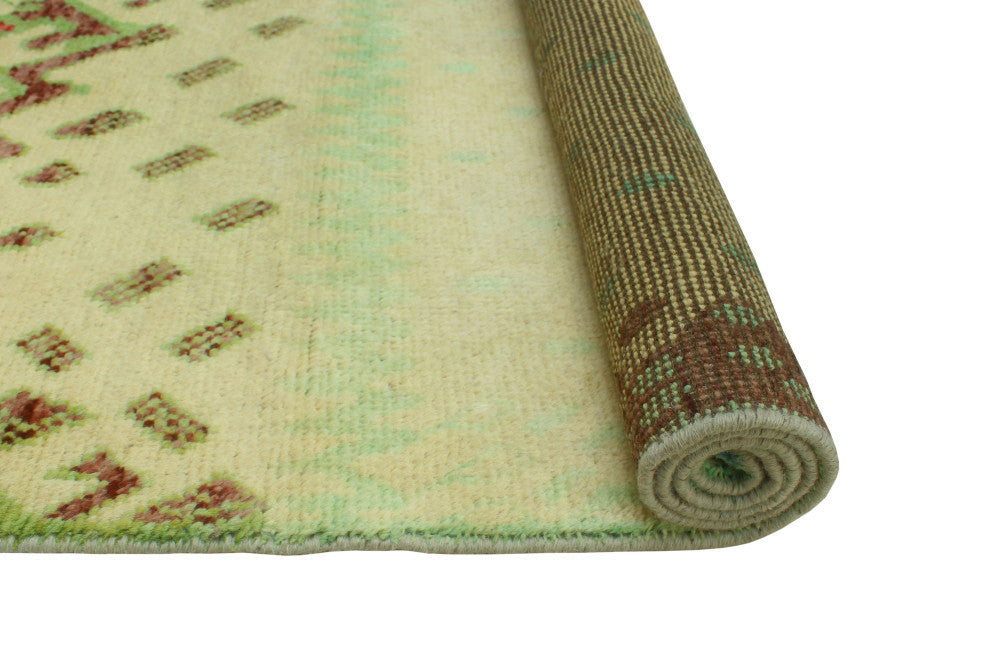 Balochi Winnie Ivory/Turquoise Rug, 5'10x7'8