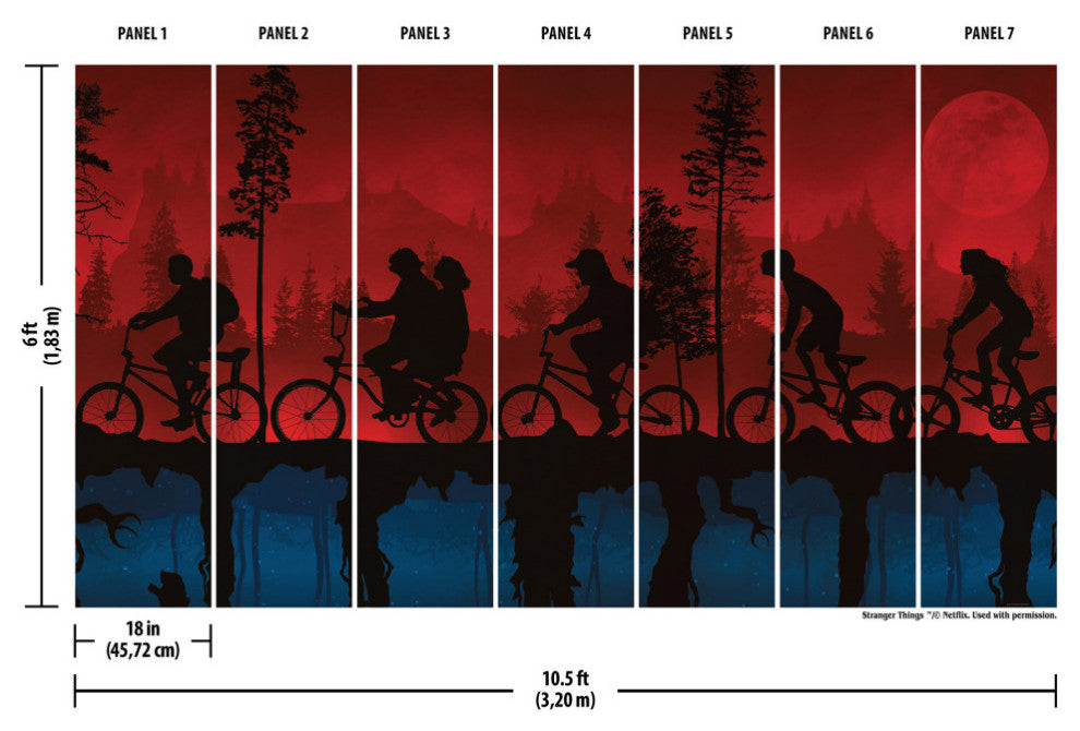 Netflix Stranger Things The Upside Down Mural