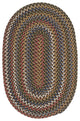 Wayland Oval, Brown 5x7